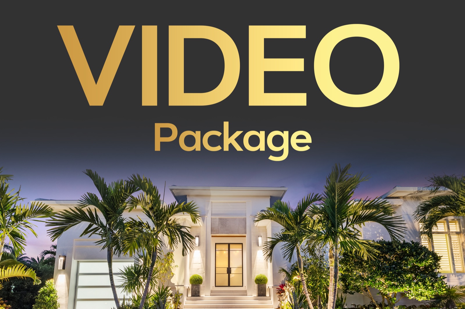 Video media package — cinematic listing video frame